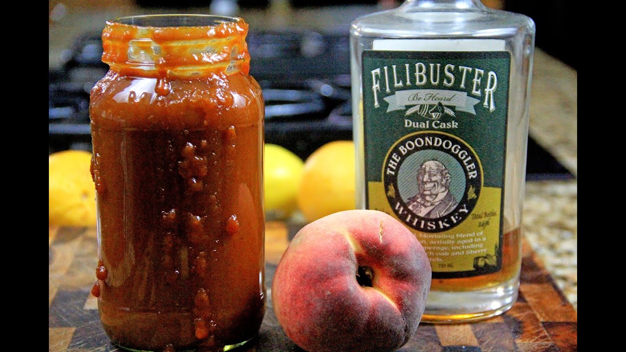 Peach Bourbon BBQ Sauce | How to Make BBQ Sauce | CarnalDish