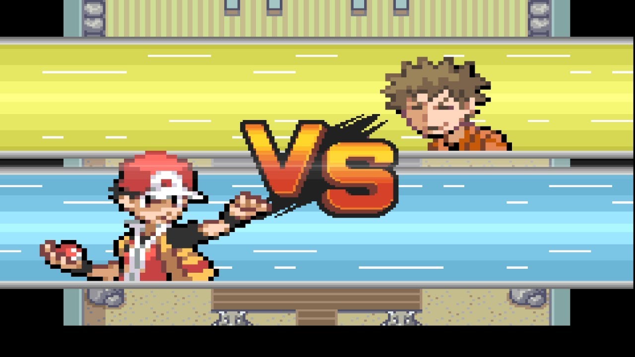 Pokemon Radical Red - Gym Leader Brock ( NORMAL MODE )