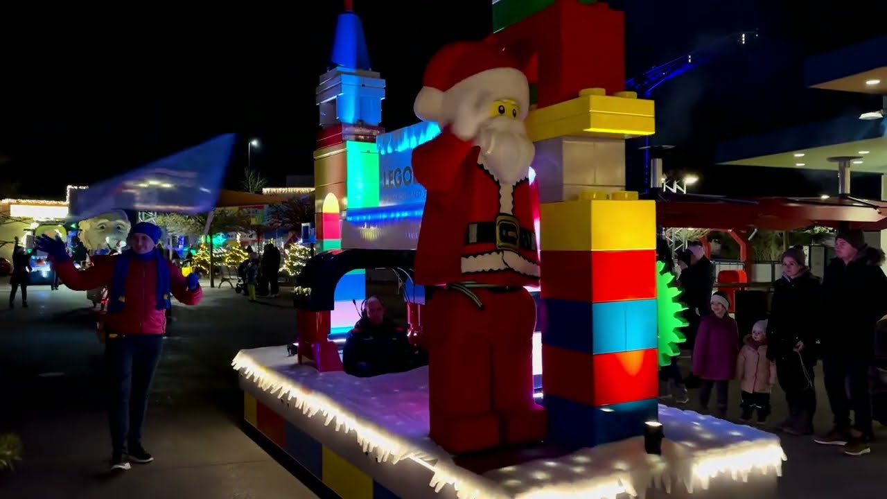 Legoland Deutschland Winter Wonderland Parade 2025 – Magie aus tausenden Lichtern!