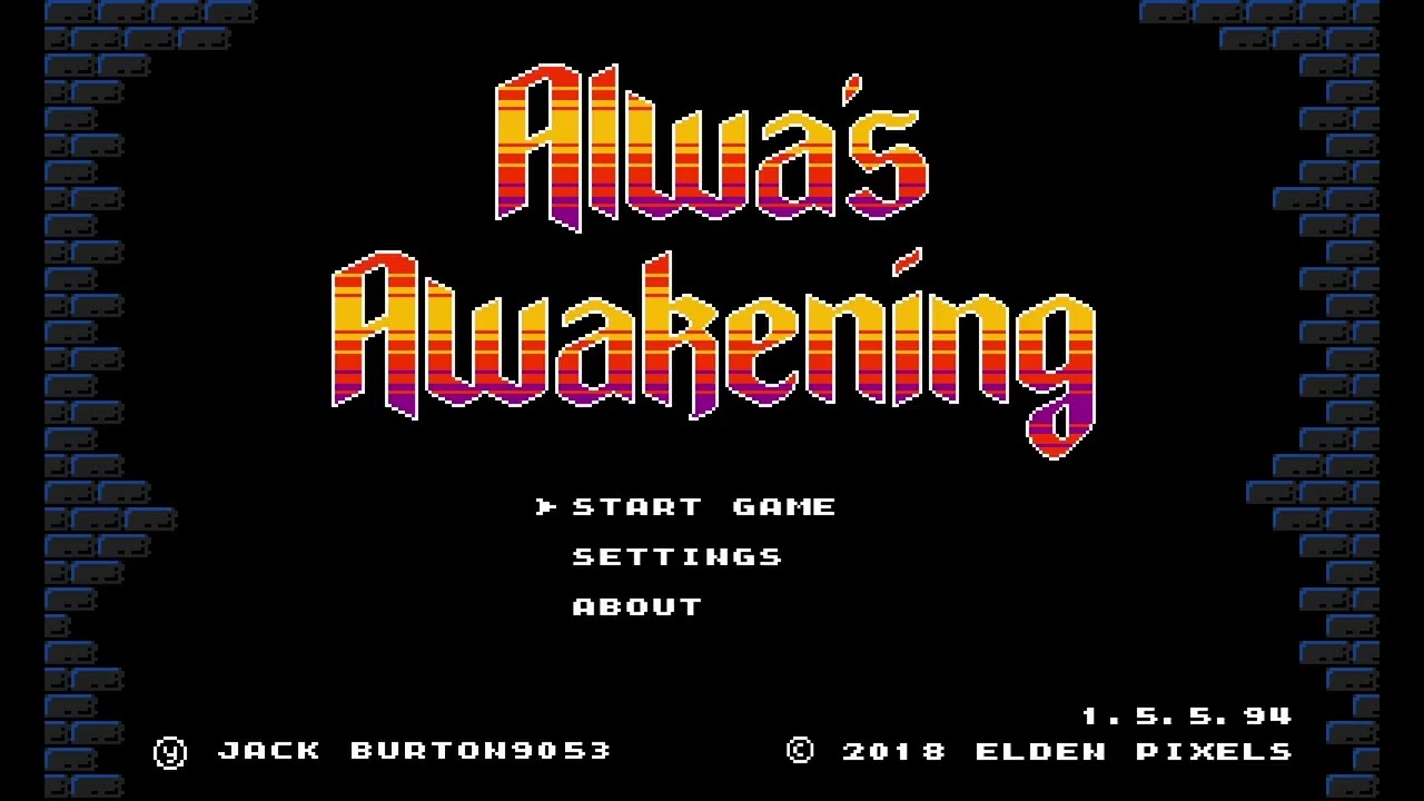 Alwa's Awakening (NES homebrew on Xbox Series X)