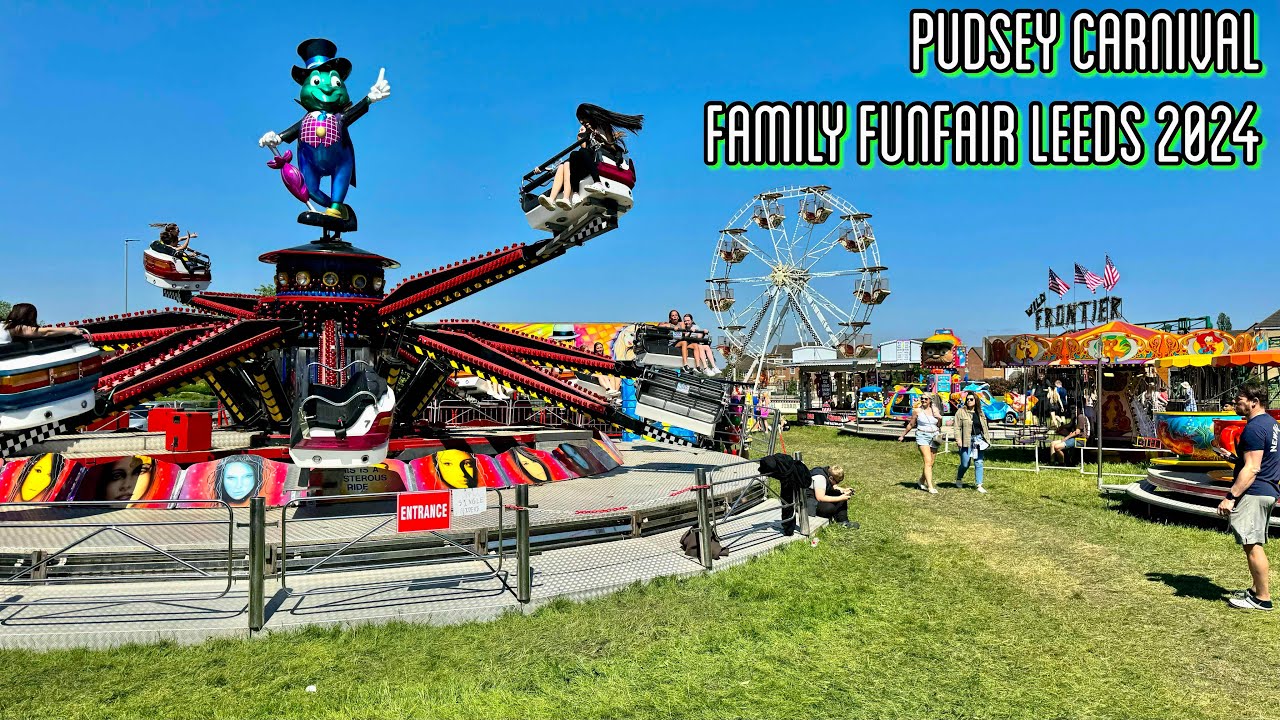 Pudsey Carnival Family Funfair Leeds May 2024