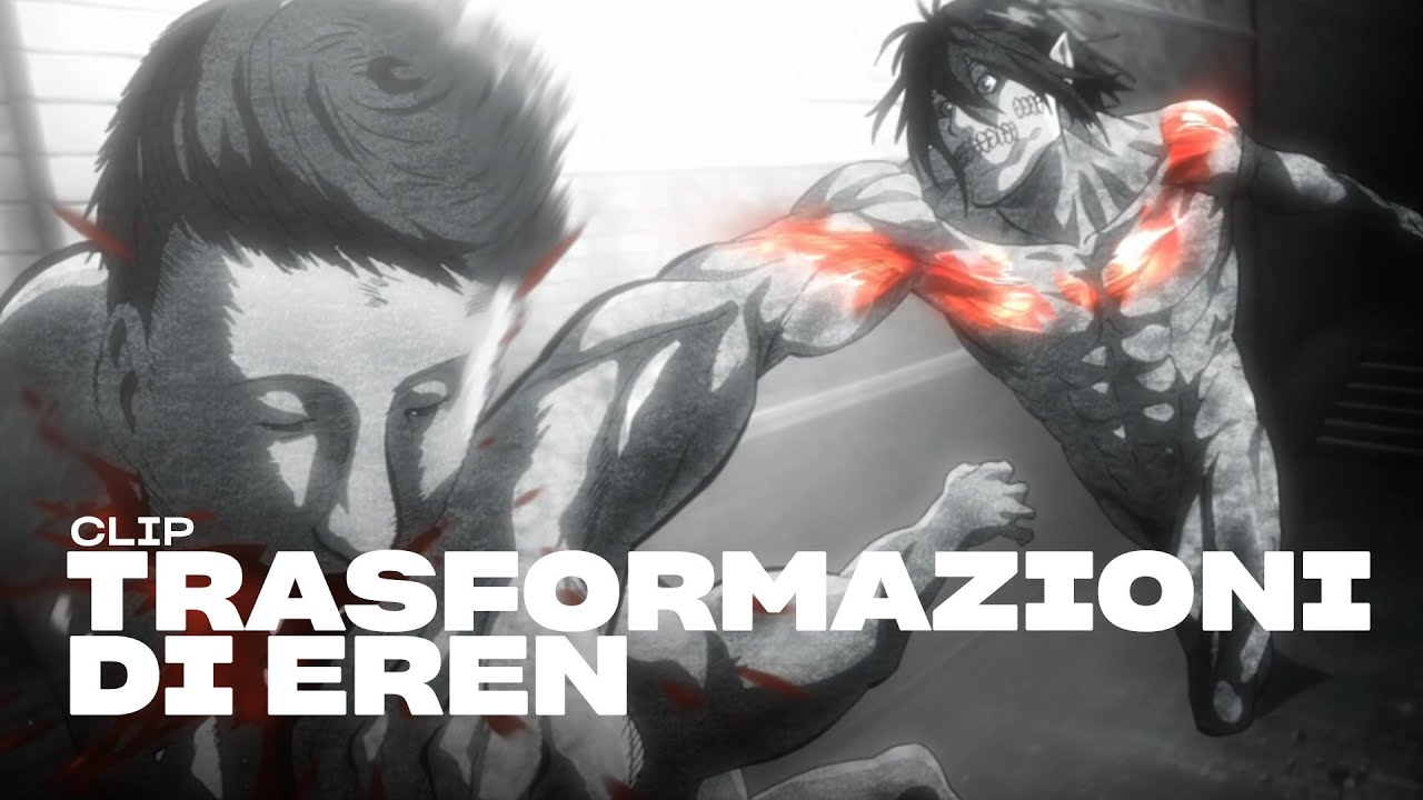 Le trasformazioni di Eren | L&rsquo;Attacco dei Giganti | Prime Video