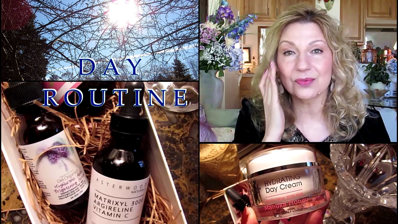 My Current Morning SkinCare Routine- Mature Women
