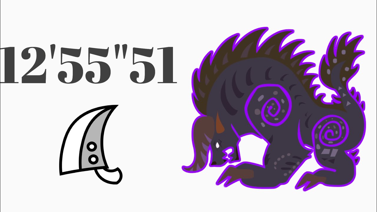 MHWI 極ベヒーモス 大剣ソロ 12'55