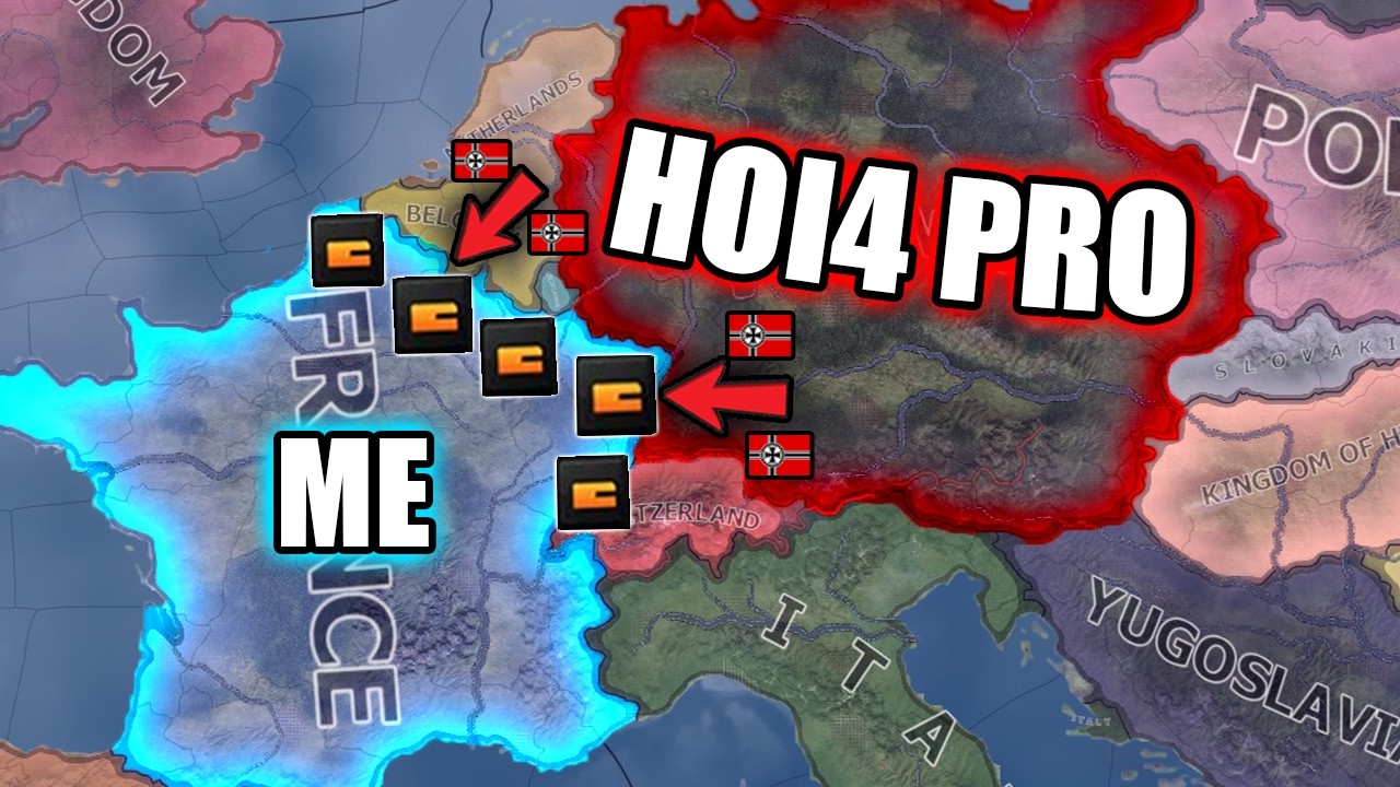 I Built an Unbreakable Maginot Line.  Can It Stop a Hoi4 Pro?