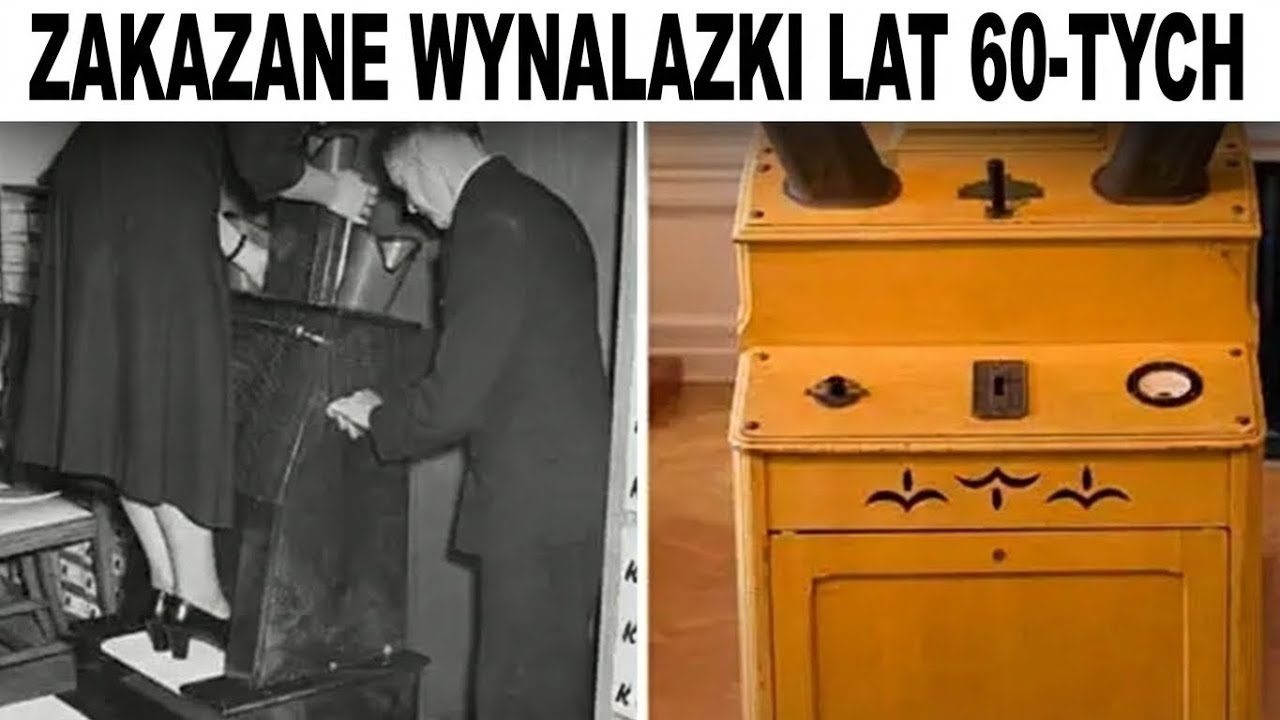 10 NAJBARDZIEJ ZAKAZANYCH wynalazków z lat 60., w które trudno uwierzyć