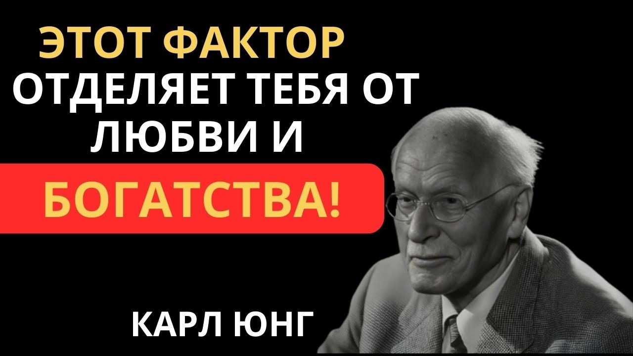Если ТЫ не поймёшь ЭТО, ты никогда не добьёшься успеха в Любви и Деньгах — Карл Юнг