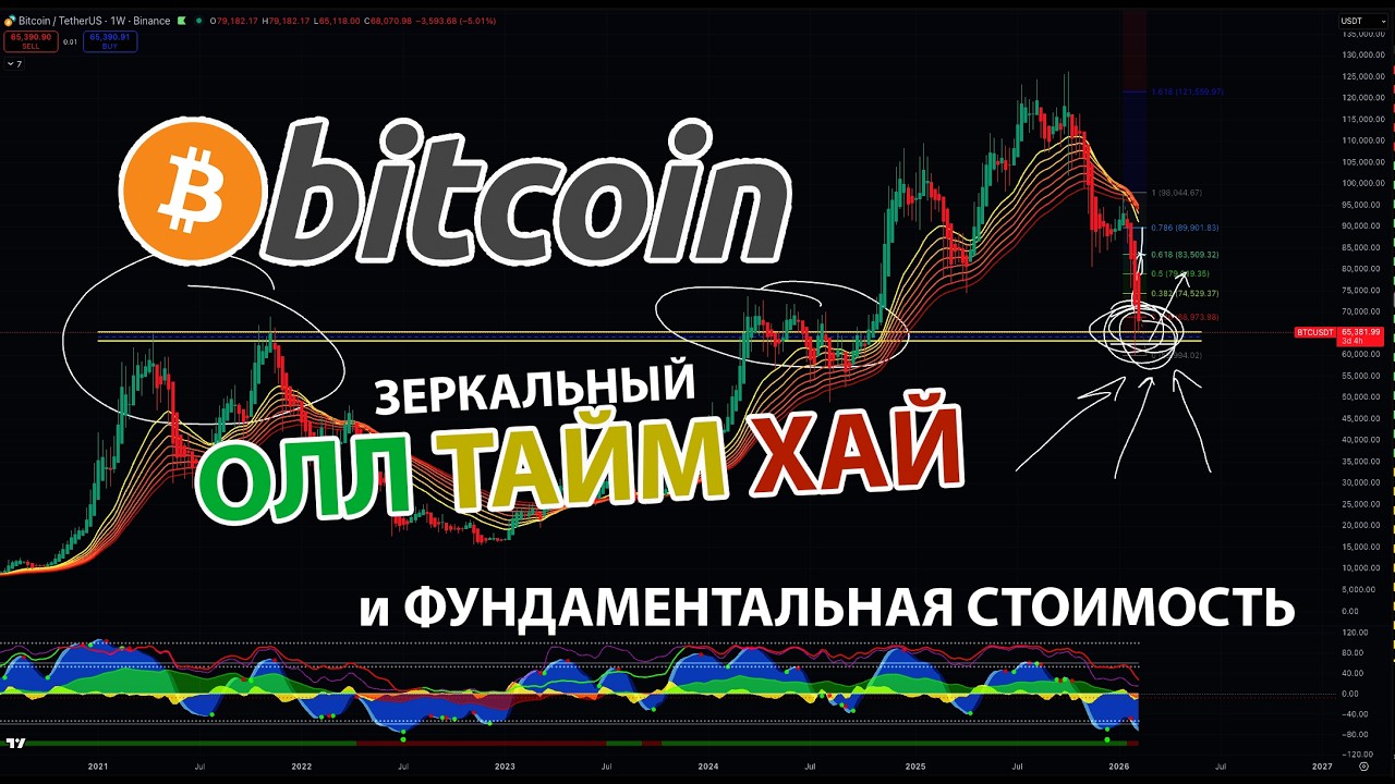 ЗЕРКАЛЬНЫЙ ОЛЛ ТАЙМ ХАЙ БИТКОИНА 🪩 $65000 / ДЕБАТЫ BIP-110 и ФУНДАМЕНТАЛЬНАЯ СТОИМОСТЬ