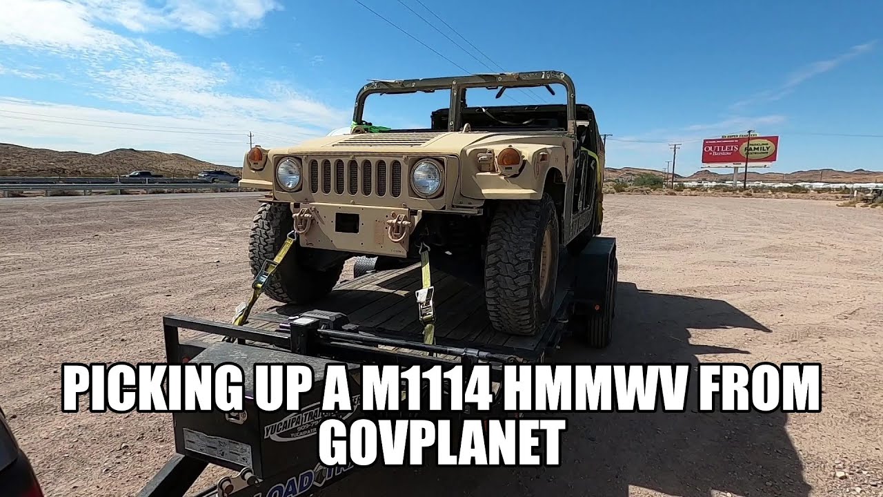 Забираем HUMVEE с GovPlanet M1114 MCTAGS HMMWV