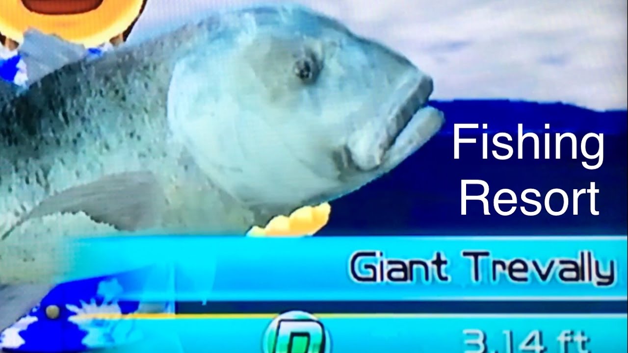 Let's Play: Fishing Resort Wii, Giant Trevally