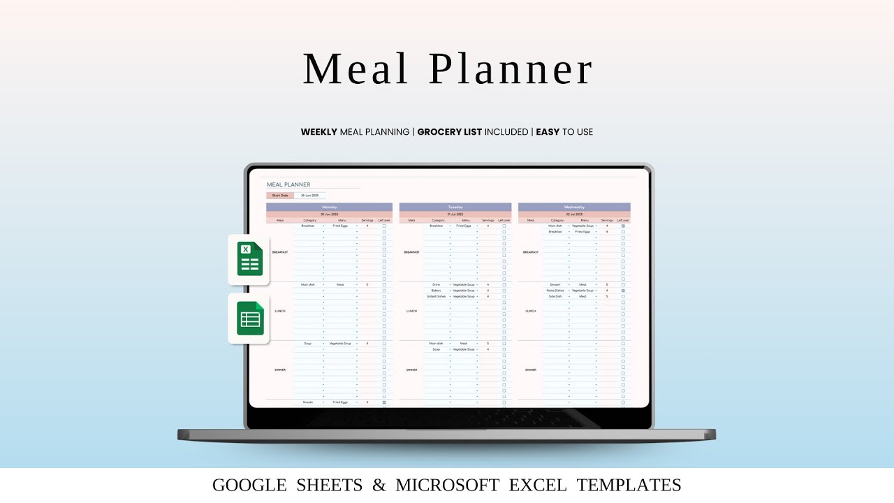 How to Use a Meal Planner to Save Time & Eat Better