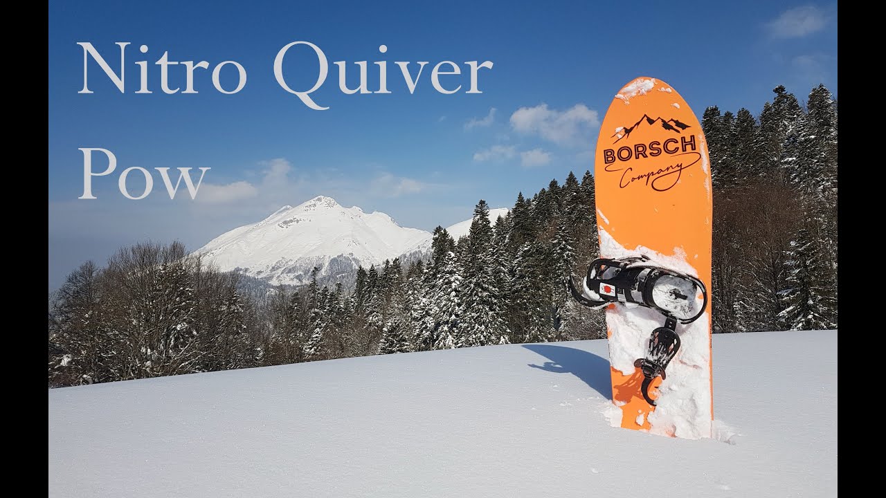 Обзор сноуборд Nitro Quiver Pow
