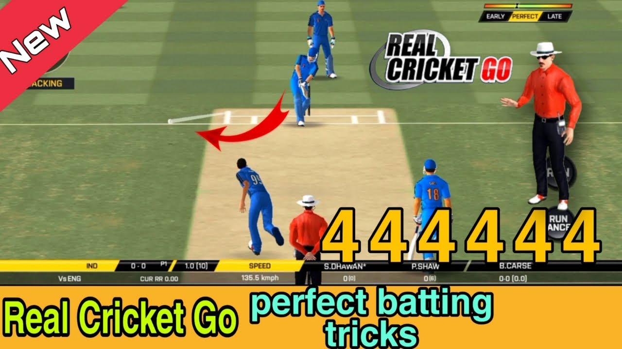 Real cricket Go batting tips swipe control | Real cricket Go batting tricks | Real cricket 2022