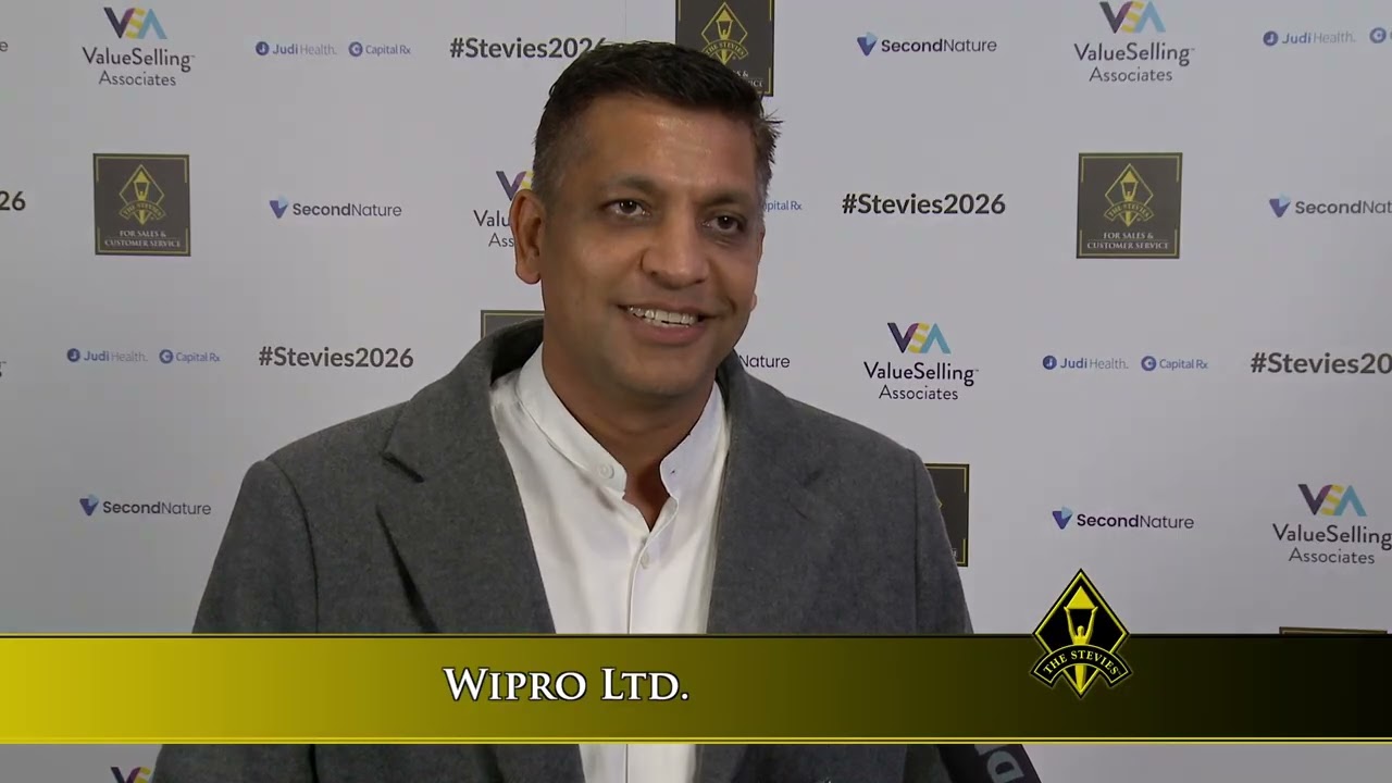 Wipro Ltd. wins in the 2026 Stevie&reg; Awards for Sales & Customer Service