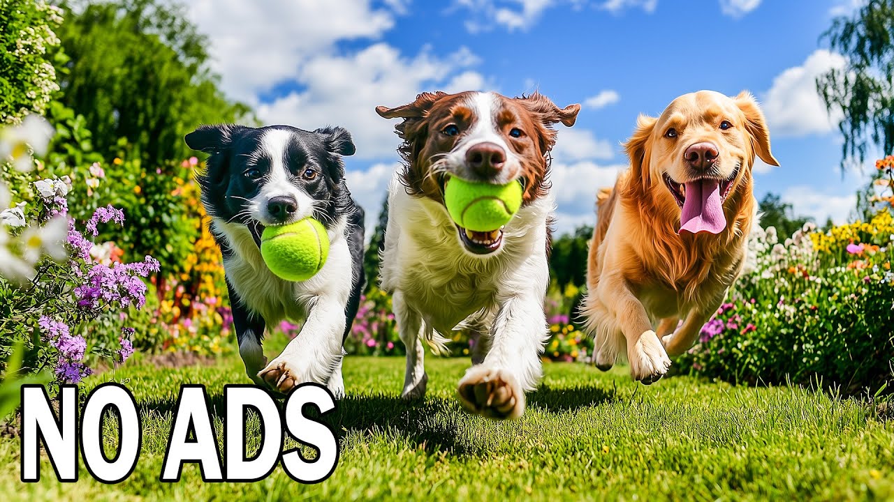 24 часа Dog TV для собак 🐕‍🦺 Успокаивающая терапия для собак, снятие стресса и тревоги 🐾 Без рекламы