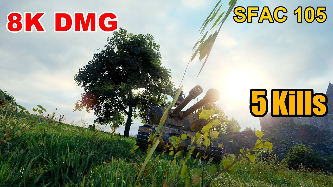 SFAC 105 - 8K Damage - 5 Kills - Map: Westfield - Player: Devastoo - Server: EU | World of Tanks