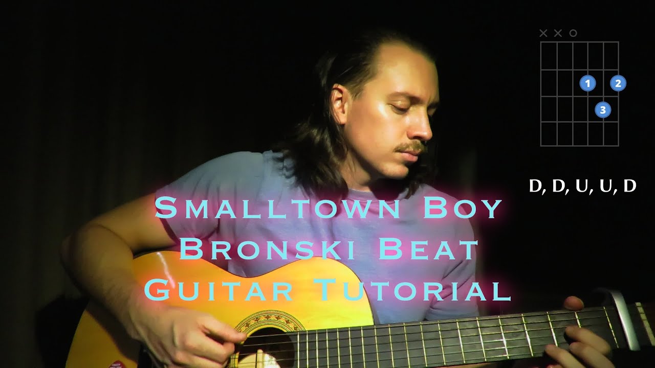 Smalltown Boy by Bronski Beat and Jimmy Somerville Easy Guitar Tutorial