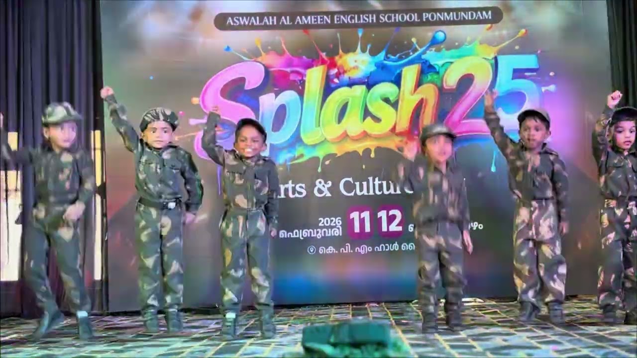 Aswalah EM School, Ponmundam | Flash 25 |Dance LKG B