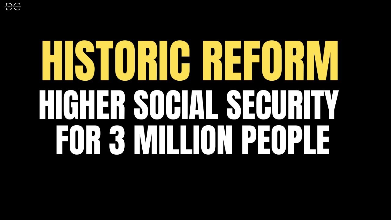 BREAKING: Major Update on Social Security WEP and GPO