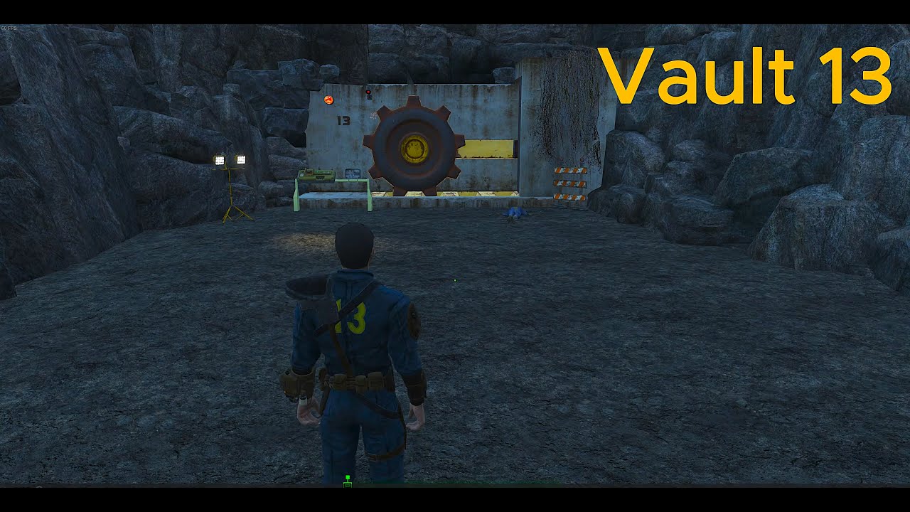 Vault 13 remade in fo4 - Spectacle island - Fallout 4 settlement build