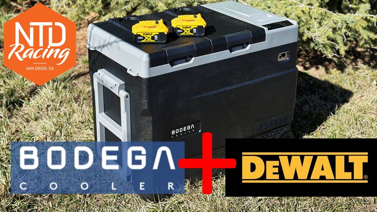Холодильник Bodega с аккумуляторами Dewalt. Тестируем электрический холодильник WD55.