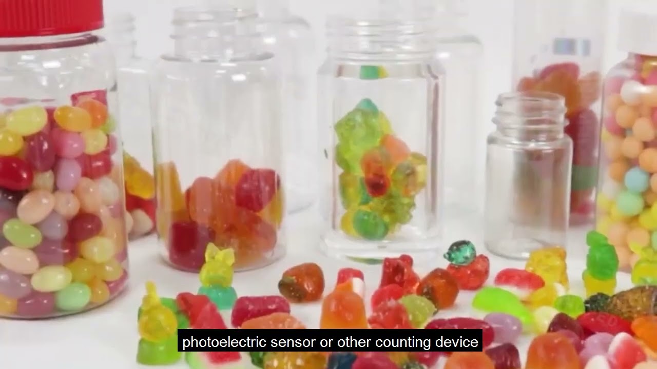 Automatic Counter Bottling Capsule Tablet Powder Candy ​Counting Bottle Filling Machine | Sinoped