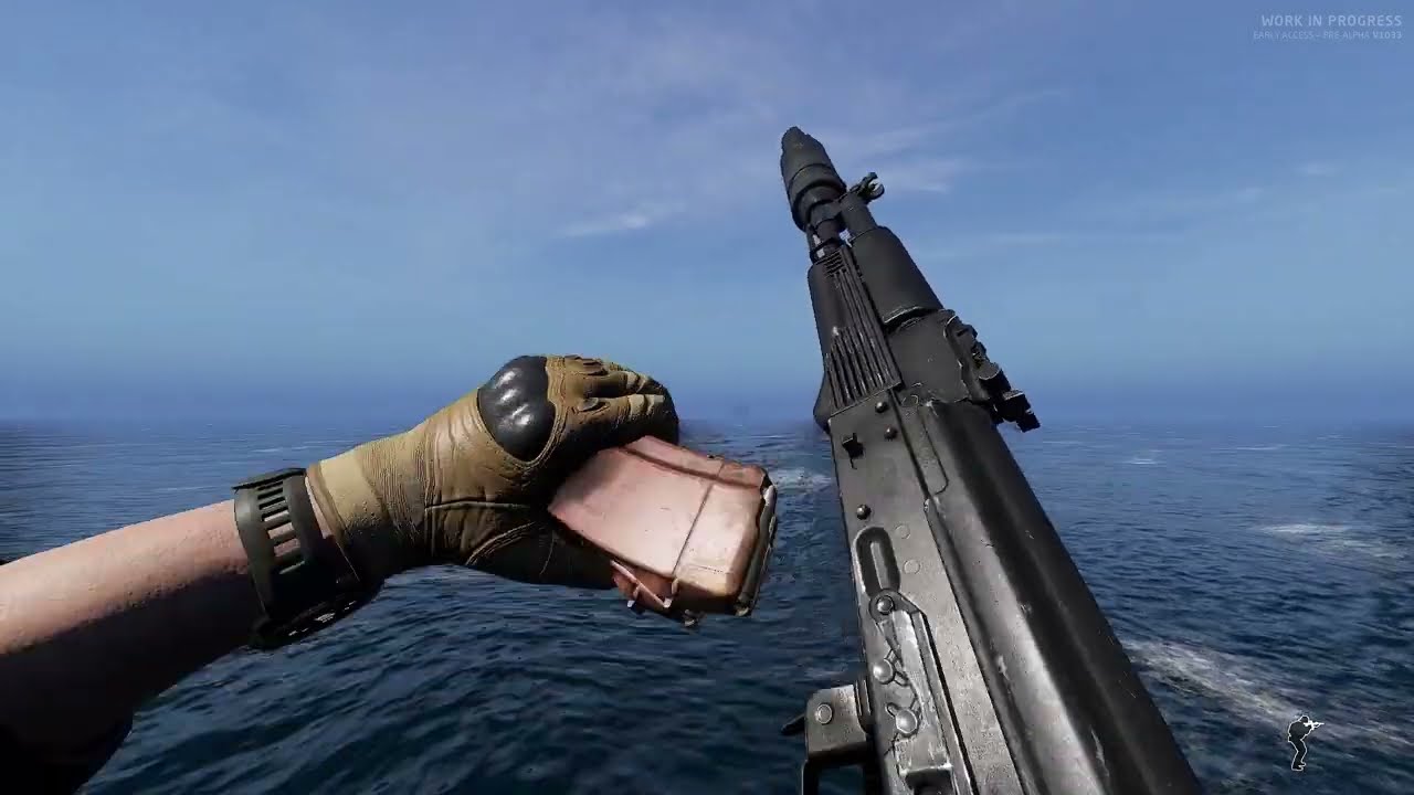 All weapons in ground Branch 1033 CTB