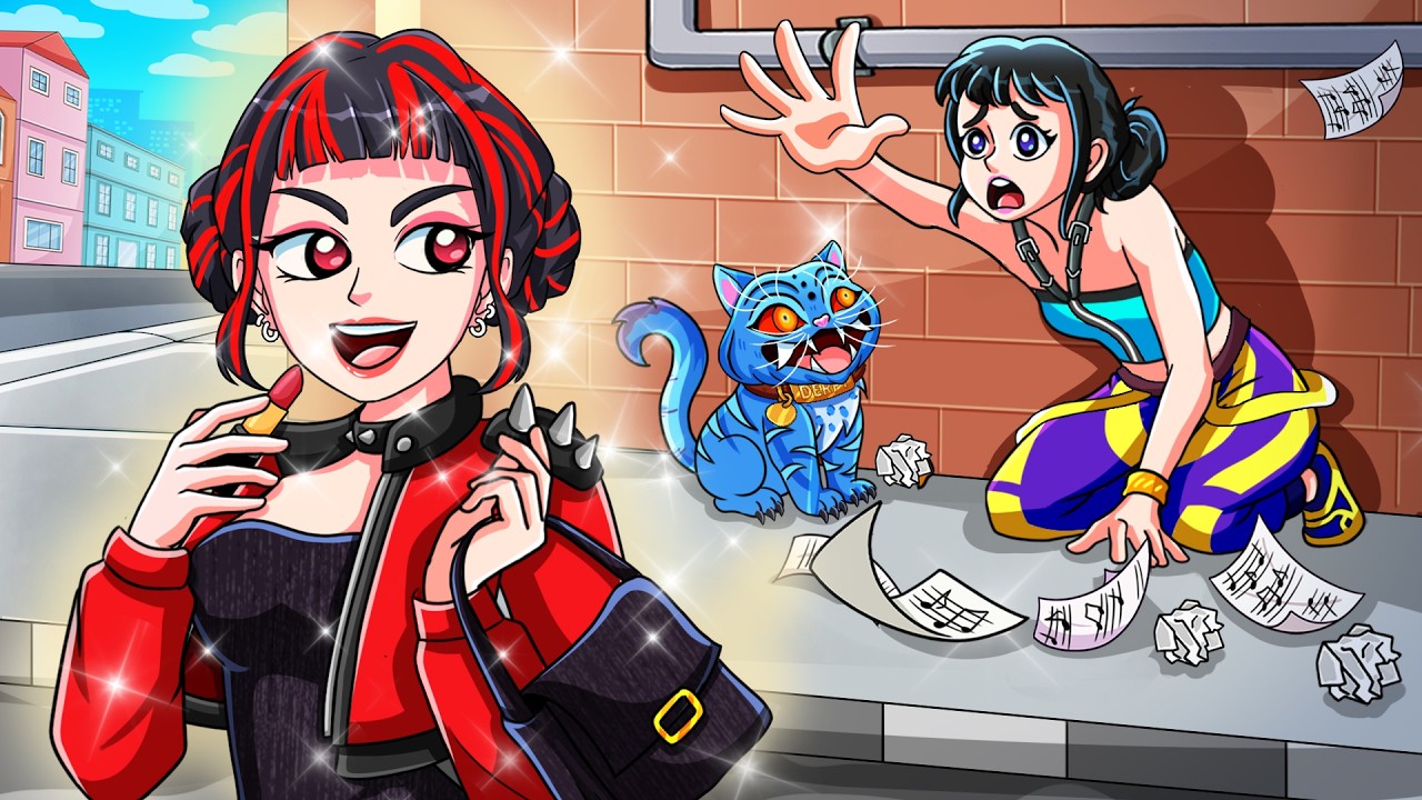 ZOEY HAS A TWIN SISTER! | KPop Demon Hunters Animation