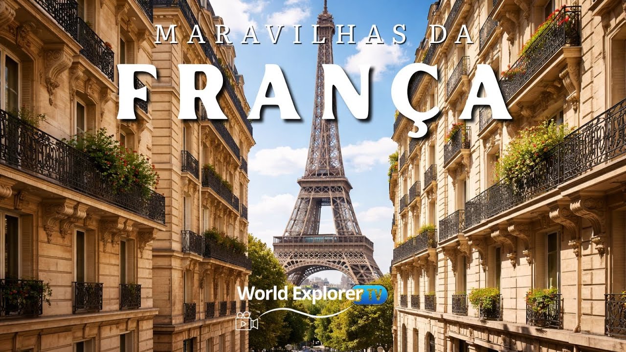 Maravilhas da França | Os Lugares Mais Bonitos para Visitar na França | Vídeo de Viagem 4K