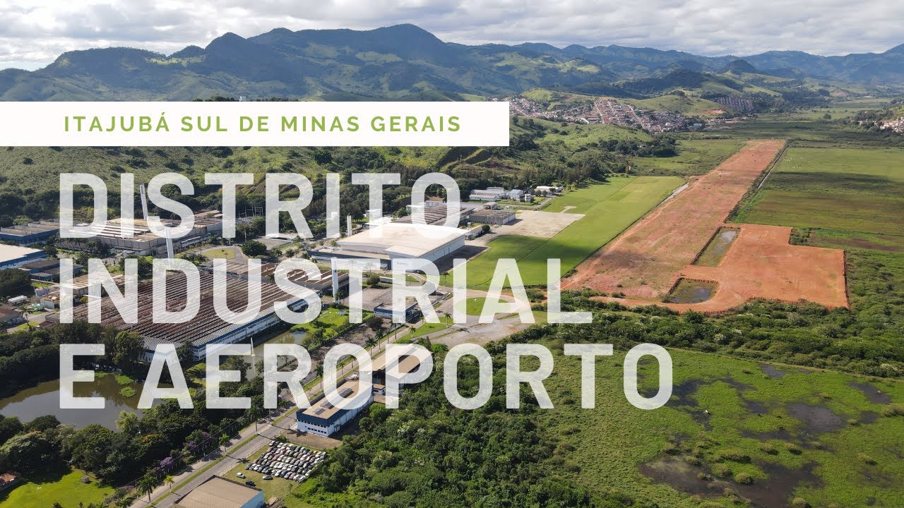 Itajubá Sobrevoo Bairro Nações, Distrito Industrial e Aeroporto 2024