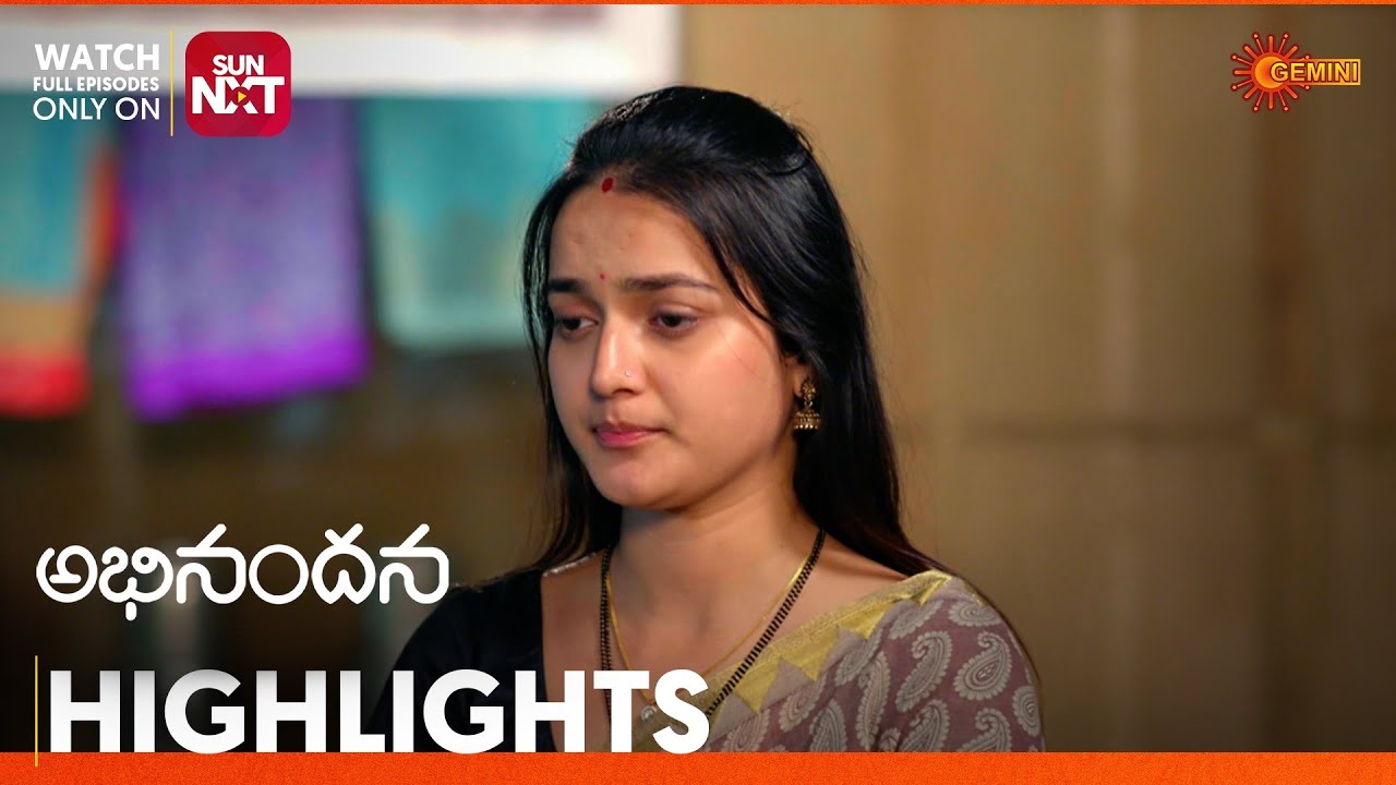 Abhinandana - Highlights of the day | Watch full EP only on Sun NXT | 12 Feb 2026 | Gemini TV