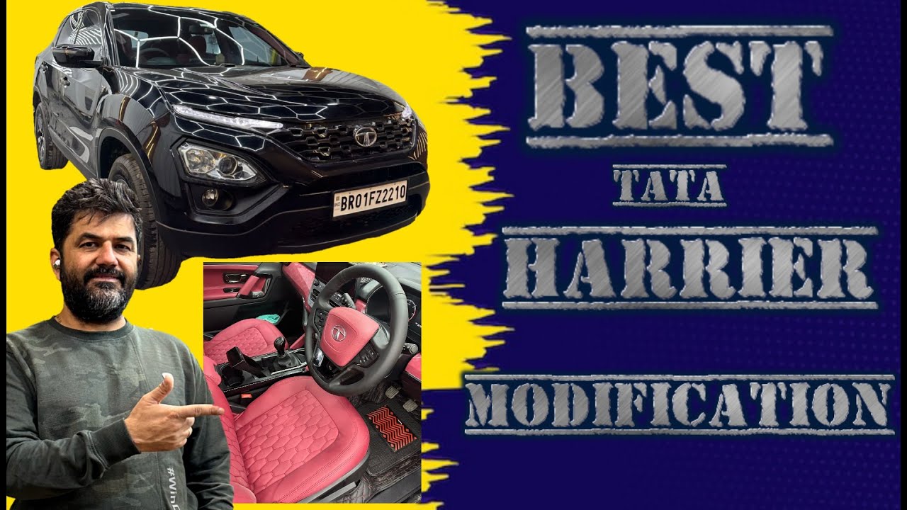 Tata Harrier Dark Edition full modification The Black Diamond 🖤 | Pegasus Premium | modified cars