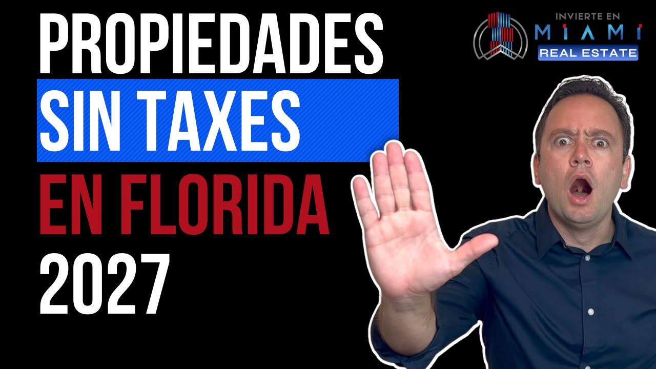 ¿Eliminaran los impuestos a la propiedad en Florida para 2027? 📱