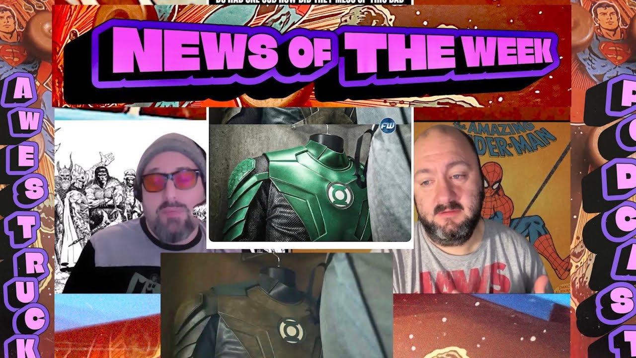 AWESTRUCK NEWS-DAY: E134: HBO MAX SHOULD HAVE THEIR COMIC BOOK LICENSE REVOKED - LANTERNS TRAILER