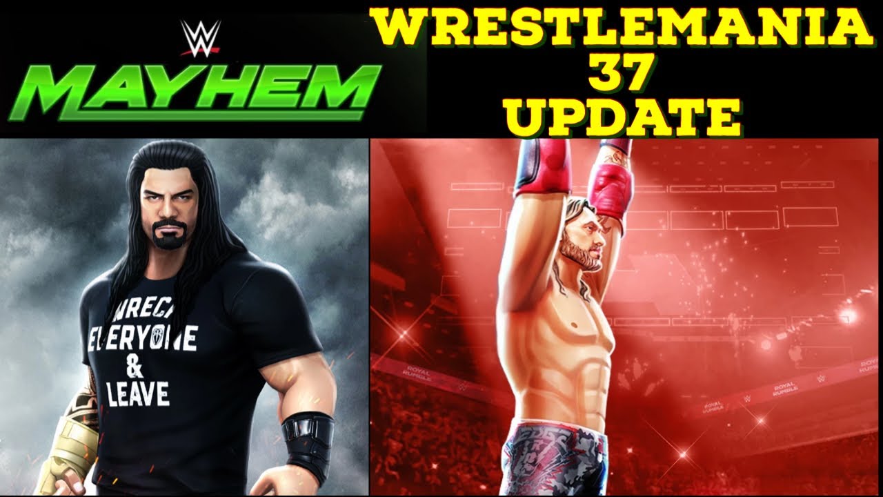 WWE Mayhem - Wrestlemania 37 Update 2021