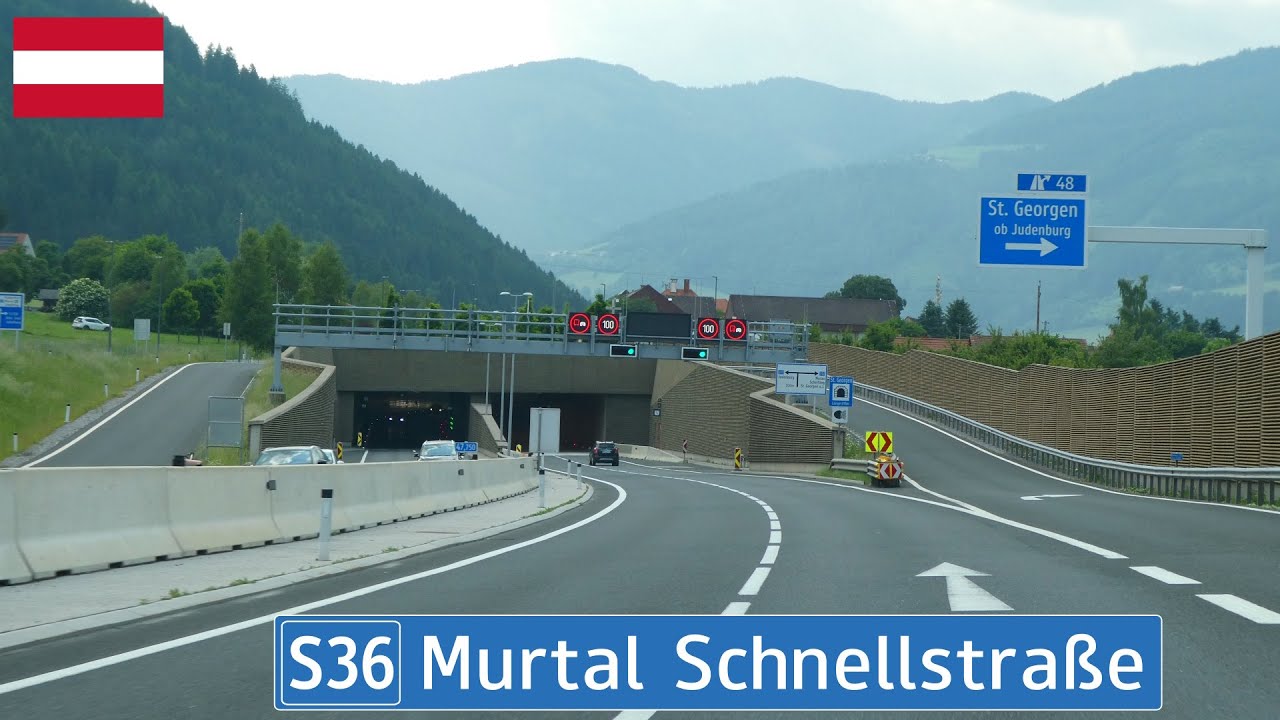 S36 Murtal Expressway in Austria