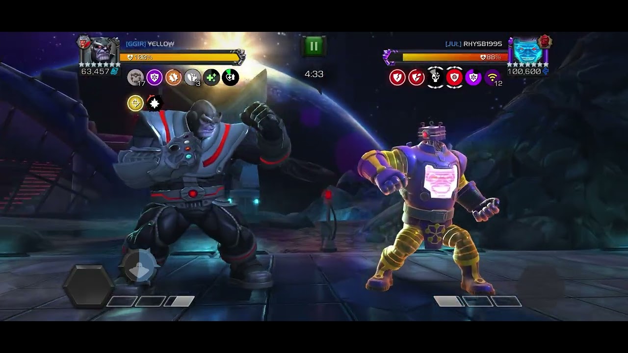 DThanos vs Zola node 44 S64 