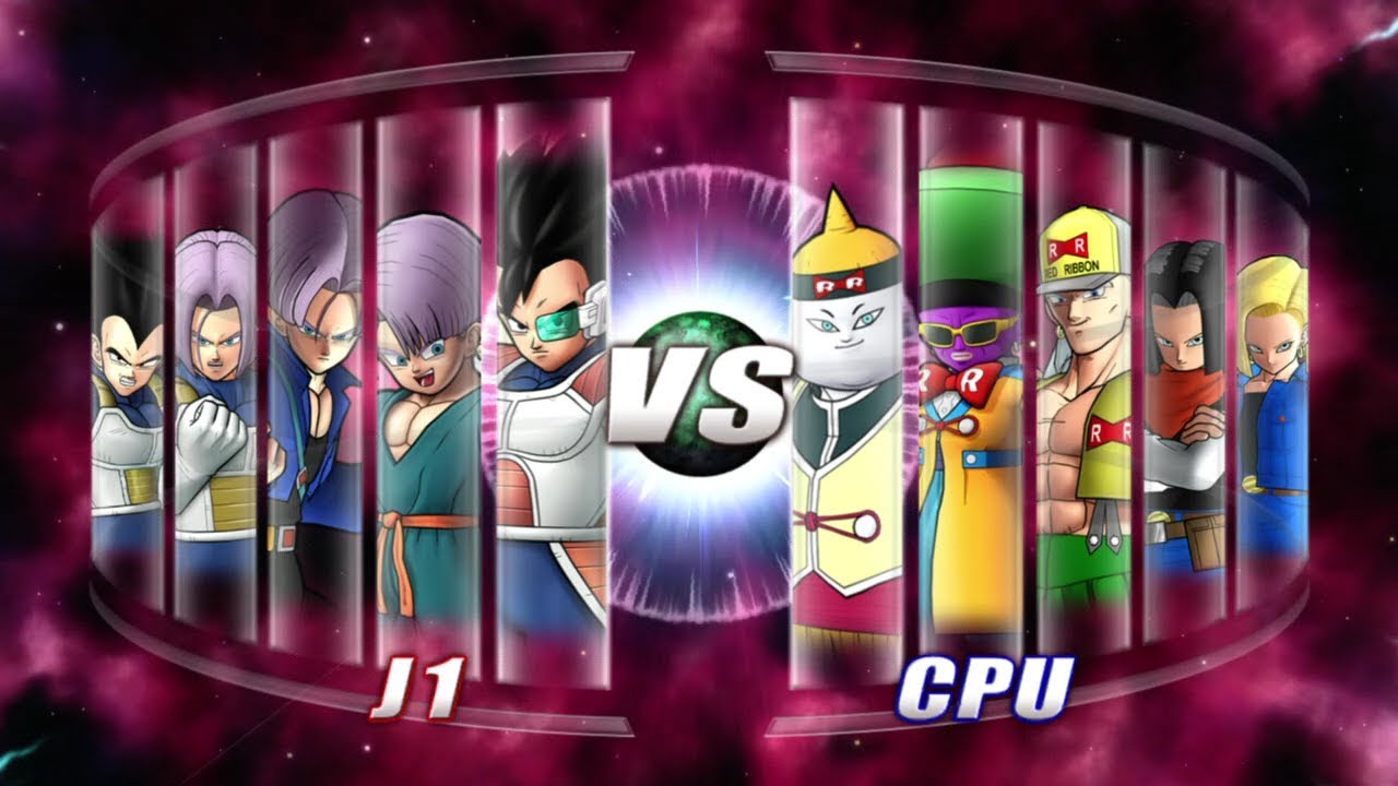 Dragon Ball: Raging Blast 2 Vegeta Family vs Androids