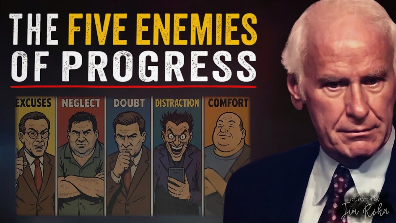 The Five Enemies of Progress | Jim Rohn Motivation