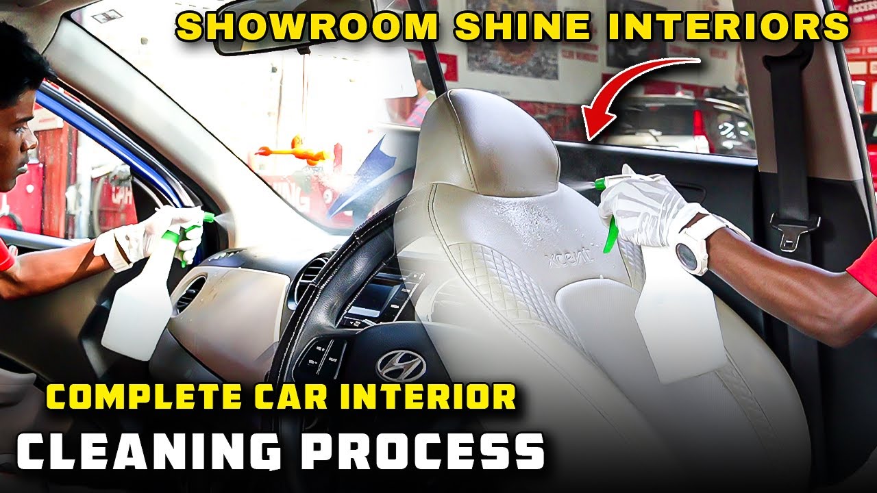 Expert Interior Cleaning Services at 5K Car Care | The Complete Car Interior Cleaning process