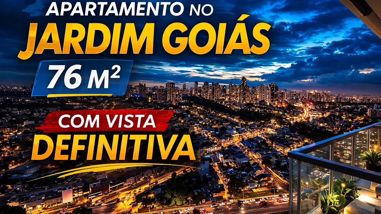 APARTAMENTO NO JARDIM GOIÁS - VISAGE ARENA . 76 m2  - VISTA DEFINITIVA .