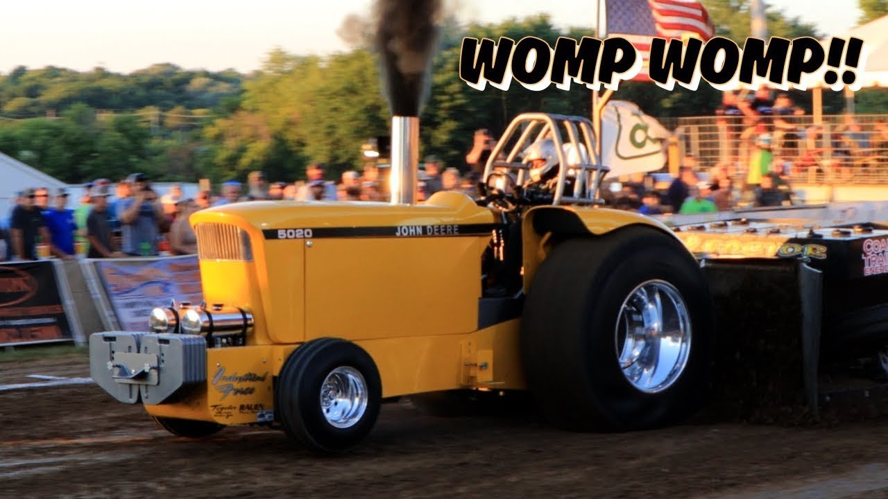CRAZY John Deere Tractor Pulling in Freeport, IL 2023!