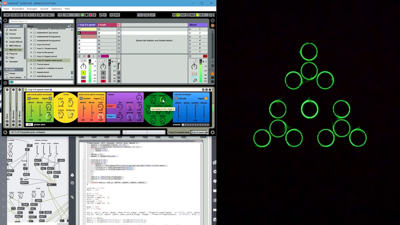 Max for Live patch: trop 0.4