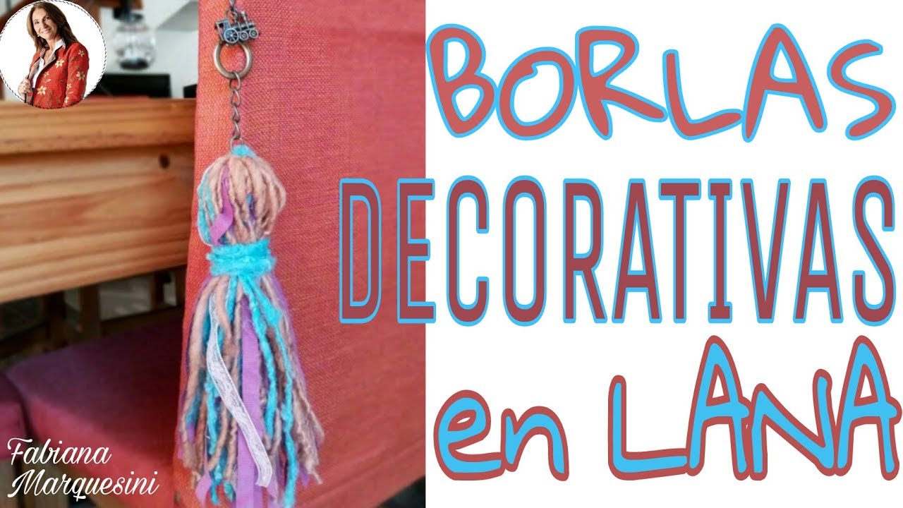 Cómo hacer BORLAS DECORATIVAS - Fabiana Marquesini - 33