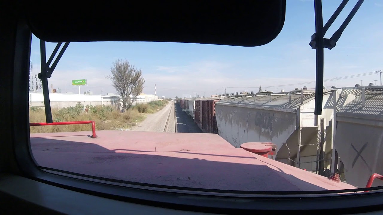 Viaje en Tren 1/3 Celaya-Escobedo 1/3 en tren del KCSM!