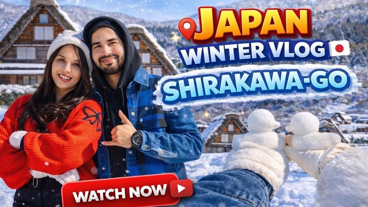 ජපානයේ හිම එක්ක ගෙවුනු ලස්සන දවසක්❄️☃️