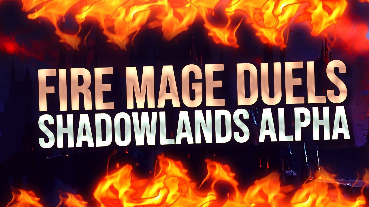 Incredible FIRE MAGE duels in SHADOWLANDS!