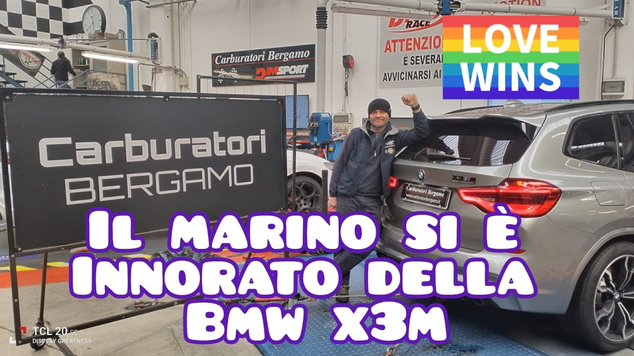 Il Marino si e' innamorato della Bmw X3M -  by Carburatori Bergamo