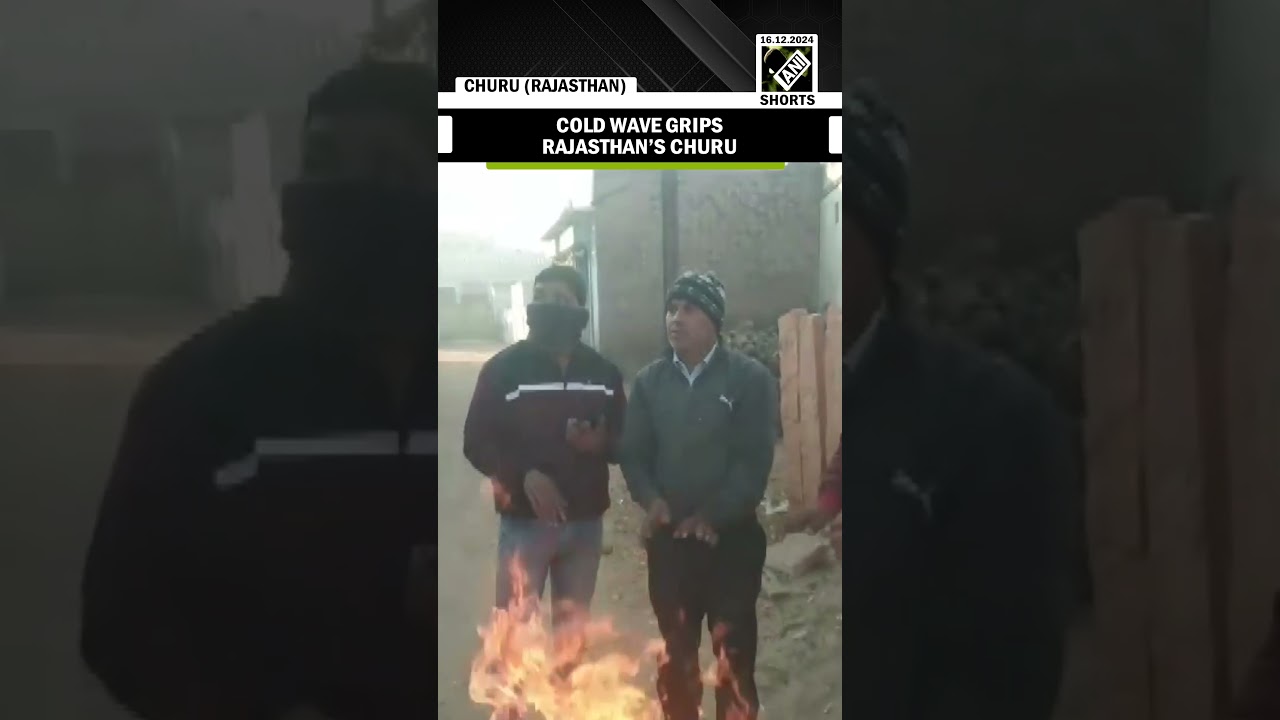 Rajasthan's Churu freezes as temperature dips to 3 degrees Celsius