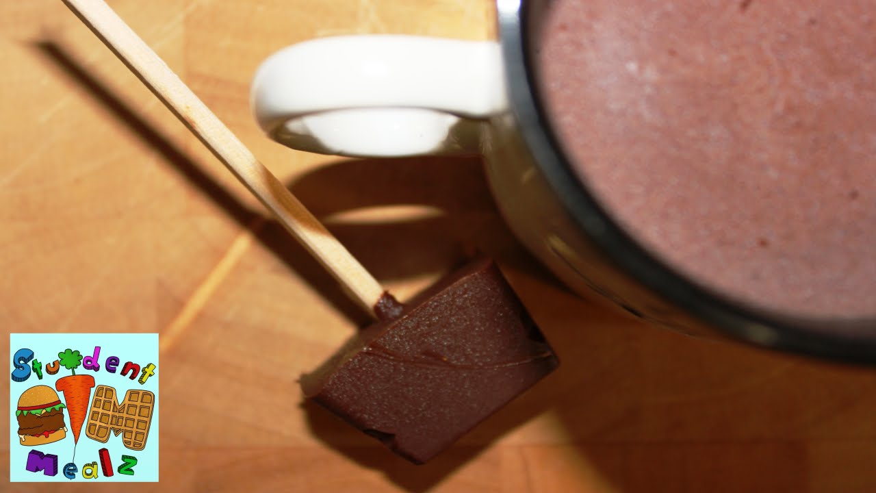 EASY HOT CHOCOLATE on a STICK